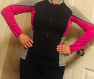 img 1 attached to CtriLady Women'S Wetsuit Top - 1.5Mm Neoprene Long Sleeve Jacket With Front Zipper For Water Sports review by Edward Noble