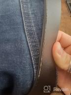 img 1 attached to BISON DENIM Genuine Leather Buckle review by Amrozi Papi