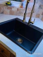 img 1 attached to Upgrade Your Kitchen With The Elegant And Functional BZOOSIU Pull Down Sprayer Kitchen Faucet In Brushed Gold review by Will Carey