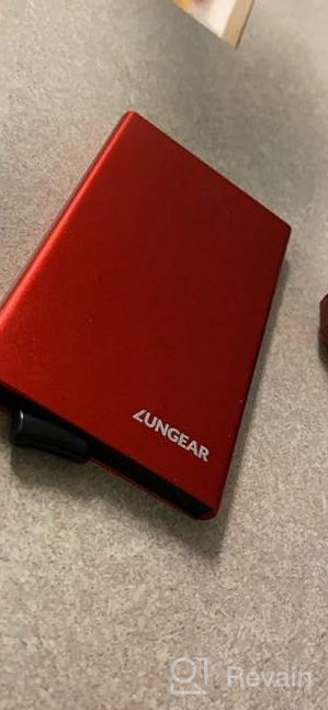 img 1 attached to 💼 LUNGEAR Wallet Credit Aluminium Cards – Stylish Black Men's Accessories for Everyday Use review by Sam Thorpe