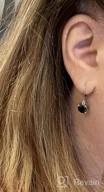 img 1 attached to Silver Earrings Women Flawless Zirconia LeverBack review by Anna Hall