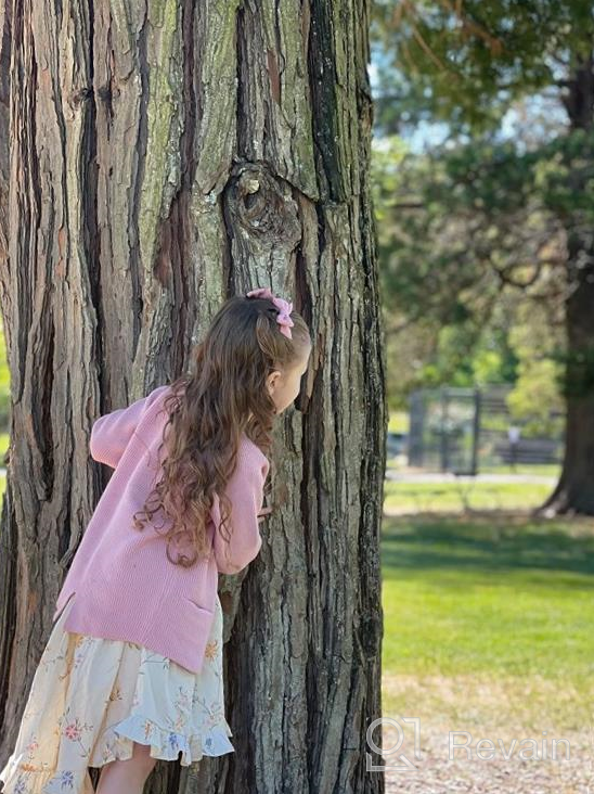 img 1 attached to 👗 Vintage Backless Sundress with Floral Design for Girls' Clothing review by Jackie Shallenberger