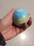 img 1 attached to Kids' Bubble Mermaid Bath Bomb With Finger Mermaid Ring Toy Surprise - Safe And Natural Coconut & Olive Oil Formula, Moisturizing And Sweet Island Nectar Fragrance review by Jasmine Leon