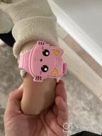 img 1 attached to Cute Digital Girls Watch 👧 with Silicone Band and Clamshell Design review by Ogunjemilusi Cheatham