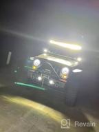 img 1 attached to 1483W Quad-Row 50In Curved LED Light Bar With Wiring Harness, Spot Flood Combo Work Lights For Pickup Jeep SUV 4WD 4X4 ATV UTE TruckTractor Off Road Fog Driving 12/24V review by Anthony Payton