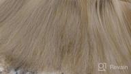 img 1 attached to Natural Ombre Blonde Straight Wigs With Side Bangs - Long Bob Style For Women | Includes Wig Cap | 21 Inch Length review by John Collins