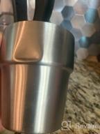 img 1 attached to Beasea Metal Cups 8 Oz Set Of 4, Stainless Steel Cup 8 Oz Double Wall Stackable Small Metal Glasses For Insulated Metal Drinking Cups Tumbler For Kids And Adults review by Evan Austin