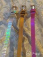 img 1 attached to Girls' Fashion Uniform Belts (3 Pack) review by Willie Carrera
