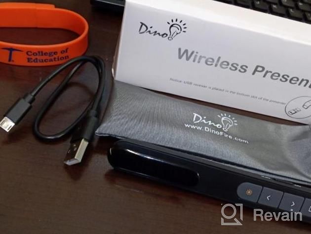 img 1 attached to Streamline Your Presentations With DinoFire'S 100FT Rechargeable Wireless Presenter Remote review by John Shorter