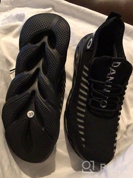 img 1 attached to Dannto Breathable Sneakers: Lightweight 👟 Athletic Men's Shoes for Active Comfort review by Jason Dennis