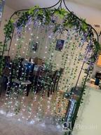 картинка 1 прикреплена к отзыву 33-футовая светодиодная Рождественская занавеска с 400 светодиодами, 8 режимами и пультом дистанционного управления - идеально подходит для украшения на Рождество, спальни, вечеринки, свадьбы, патио и декора домашней стены. от Frank Bruton