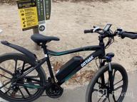 img 1 attached to 🚲 Gotrax Electric Bike 26" - Powerful 350W Motor, 20MPH Speed, 50 Mile Range - Shimano 21-Speed Commuter Electric BMX Bicycle for Travel and E-Bike Enthusiasts review by Stoner Fulton