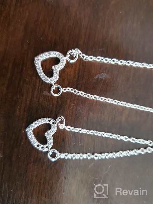 img 1 attached to 💕 Forever Connection: Your Always Charm Best Friend Necklaces for 2 Hearts - Perfect BFF Necklaces for Women and Girls review by Jeff Pettis