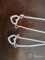 img 1 attached to 💕 Forever Connection: Your Always Charm Best Friend Necklaces for 2 Hearts - Perfect BFF Necklaces for Women and Girls review by Jeff Pettis