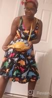 img 1 attached to Fashionable Womens Sleeveless Scoop Neck Sundress: A Must-Have Casual Print A Line Midi Dress! review by Icehot Cleversley