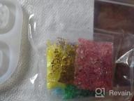 img 1 attached to Create Stunning Zodiac Keychains With 3D Resin Molds - Choose Your Constellation And DIY Jewelry Making With 8 Holographic Glitter Colors review by Monica Reese