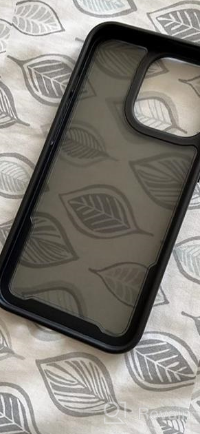 img 1 attached to Humixx Shockproof IPhone 13 Pro Case - 10 FT Military Drop Protection & Snug Touch Translucent Matte Hard PC Back review by Doug Twilights