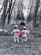 img 1 attached to ❤️ Fleece Jacket for Toddler Girls and Boys: Long Sleeve Outerwear with Best Friend Heart Print review by David Carmody