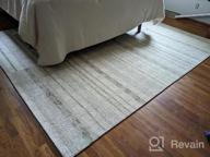 img 1 attached to Stylish Loloi Chris Loves Julia X Chris Collection Area Rug In Natural/Multi For Modern Homes - 7'-9" X 9'-9 review by Jennifer Johnson