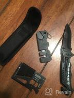 img 1 attached to FANSTINOW Folding Knife: Compact, Durable & Easy To Carry! review by Maurice Jimenez