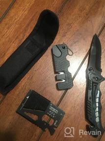 img 7 attached to FANSTINOW Folding Knife: Compact, Durable & Easy To Carry!