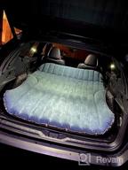 img 1 attached to WEY&FLY SUV Air Mattress Thickened And Double-Sided Flocking Travel Mattress Camping Air Bed Dedicated Mobile Cushion Extended Outdoor For SUV Back Seat 4 Air Bags review by Mufti Capers