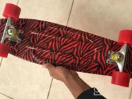 img 1 attached to 27" Skateboard For Kids & Adults - Beginner To Pro Shortboard With Interchangeable Wheels review by Bruce Cavett