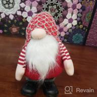 картинка 1 прикреплена к отзыву 🎶 GMOEGEFT Singing Dancing Christmas Gnome Plush: Nordic Tomte Santa Claus with Music - Perfect Holiday Decorations! от Avishai Menon