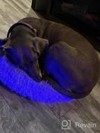 img 1 attached to Calming Dog Bed Donut For Small And Medium Pets - Anti-Anxiety Fluffy Bed By NOYAL review by Sangmin Barrett