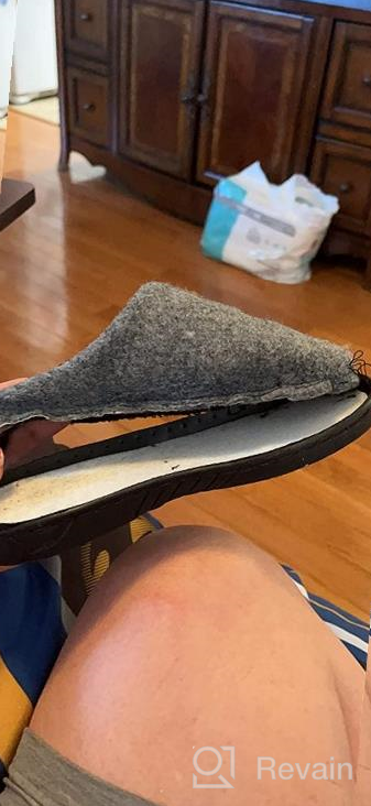 img 1 attached to Lucky Brand Boys' Faux Wool Memory Foam Clog Slippers review by Jeffrey Johnston