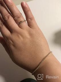 img 7 attached to ✨ 10k Yellow Gold Rolo Foot Anklet, Bracelet, or Necklace by Ritastephens - Enhanced for SEO