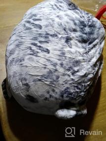 img 6 attached to ETAOLINE X-Large Chubby Blob Seal Pillow: Adorable Plush Toy For All Ages