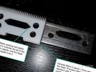 img 1 attached to 💈 High-Quality Ceramic Clipper Blades - 2 Hole Replacement Blades for Wahl Senior, Magic Clip, Sterling Senior - Pack of 2 review by Oliver Phelps