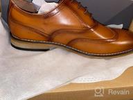 img 1 attached to 👞 Classic Styling with a Modern Twist: STACY ADAMS Dunbar Wingtip Oxford for Unisex-Child Comfort review by Bob Kussmaul