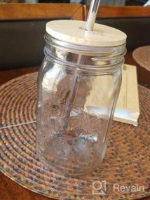 img 8 attached to 6 Pack Of CNVOILA Bamboo Lids For Wide Mouth Mason Jars - Perfect For Storage And Canning