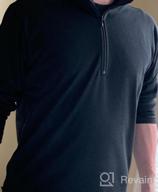 img 1 attached to Enhanced Performance with Litume Sleeve Control Quick Dry Running Men's Clothing review by Omar Obong