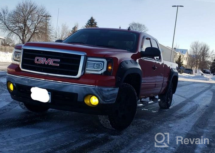 img 1 attached to ModifyStreet AlphaRex PRO-Series Black Fit 07-13 GMC Sierra 1500/07-14 Sierra 2500HD/3500HD LED Tube Dual Projector Headlights With Switchback DRL/Sequential Signal/Activation Light review by Chris Hanson