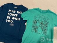 img 1 attached to Star Wars, Marvel, and Disney Short-Sleeve T-Shirts for Boys from Amazon Essentials review by Trey Dikici