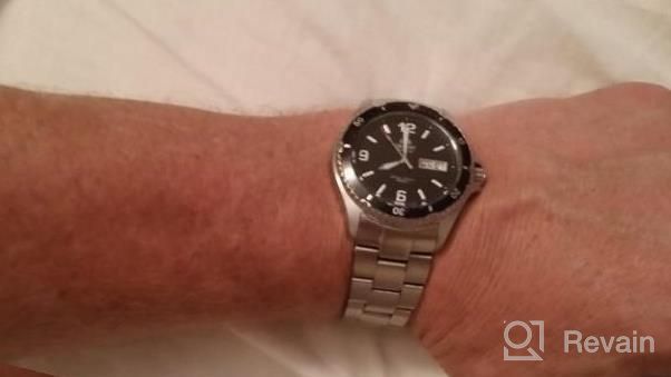 img 1 attached to 22Mm Super-O Boyer 316L Stainless Steel Watch Bracelet Compatible With Orient Mako II Ray II Brushed review by Stoner Fulton