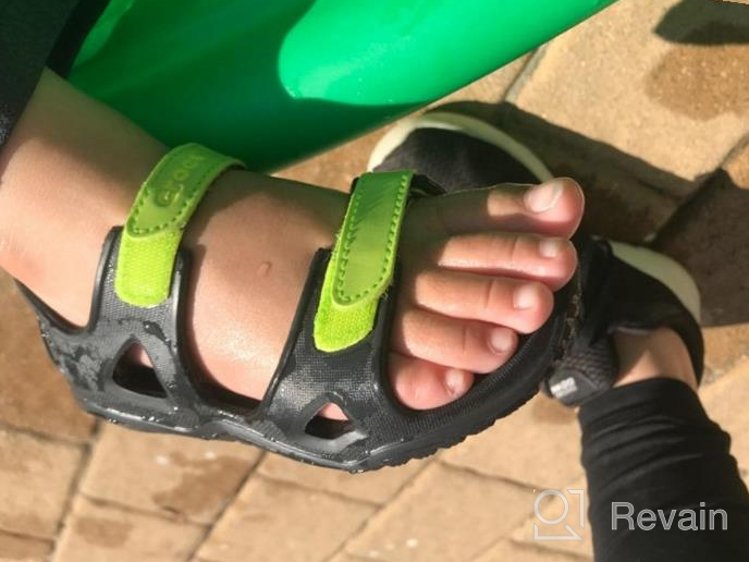 img 1 attached to Crocs Unisex Swiftwater Sandal for Little Boys - Shoes and Sandals review by Luis Neels