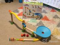 img 1 attached to HABA Kullerbu 33 Piece Traffic Jam Ball Track Set With Funnel For Kids And Toddlers review by Anthony Juat