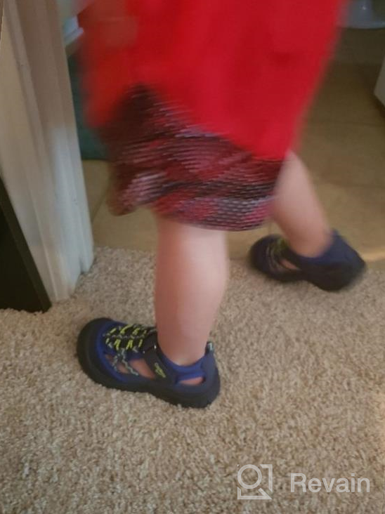 img 1 attached to OshKosh B'Gosh Unisex-Child BAX Boy's Athletic Bumptoe Sandal: Comfortable & Durable Footwear for Active Boys review by Juan Gomez