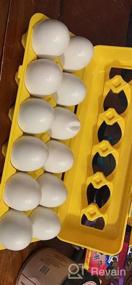 img 5 attached to Coogam Matching Egg Set: красочная головоломка для раннего обучения и развития мелкой моторики - идеальный подарок на Пасху для детей!