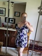 img 1 attached to Plus Size Swim Dress: Tummy Control Retro Skirted Swimsuit For Women review by Zach Spangler