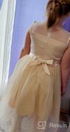 картинка 1 прикреплена к отзыву Солнечная мода Единорог Радуга Конкурс Принцесса Вечеринка Платье для девочек-цветочниц: Восхитительное сочетание магии и стиля от Rachel Murray