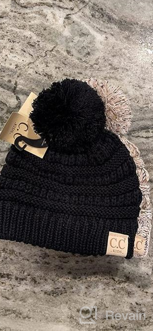 img 1 attached to H 6847 25 Winter Slouchy Toddler Beanie - The Perfect Boys' Accessory for Winter review by Warrick Batebi