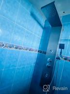 картинка 1 прикреплена к отзыву Experience A Luxurious Shower With ROVOGO'S 4 Body Jets And 4 Mist Spray Shower Panel - Complete With Handheld, Tub Spout And Water Temperature Display от Joaquin Bennett
