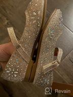 img 1 attached to DREAM PAIRS Rhinestone Embelishment Throughout Girls' Shoes for Flats review by Jennifer Rogers