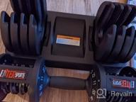 img 1 attached to Transform Your Body With EnterSports Adjustable Dumbbell Weight And Workout Posters - Perfect For Home, Office, And Gym! review by Alexander Chavis