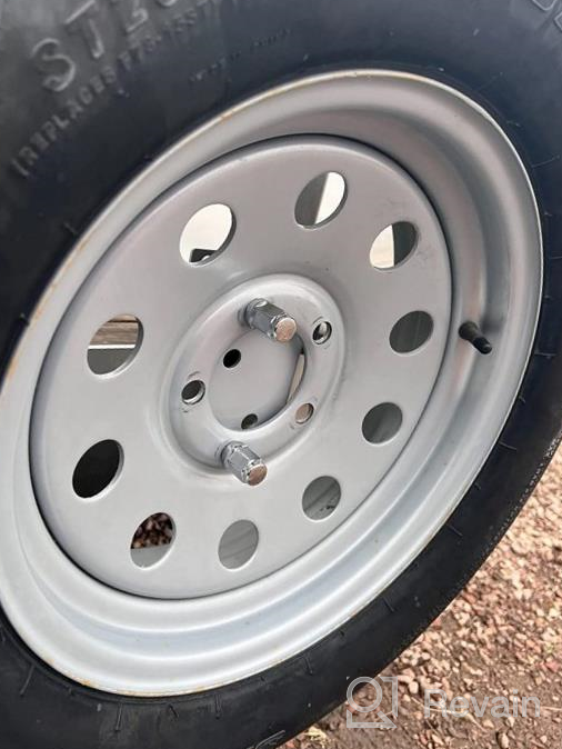 img 1 attached to Safely Secure Your Spare Tire With FIERYRED Spare Tire Carrier: Securely Holds 120IBS, Fits Most Wheels And Bolt Patterns, And Easy To Install With Lock. review by Edris Holwell